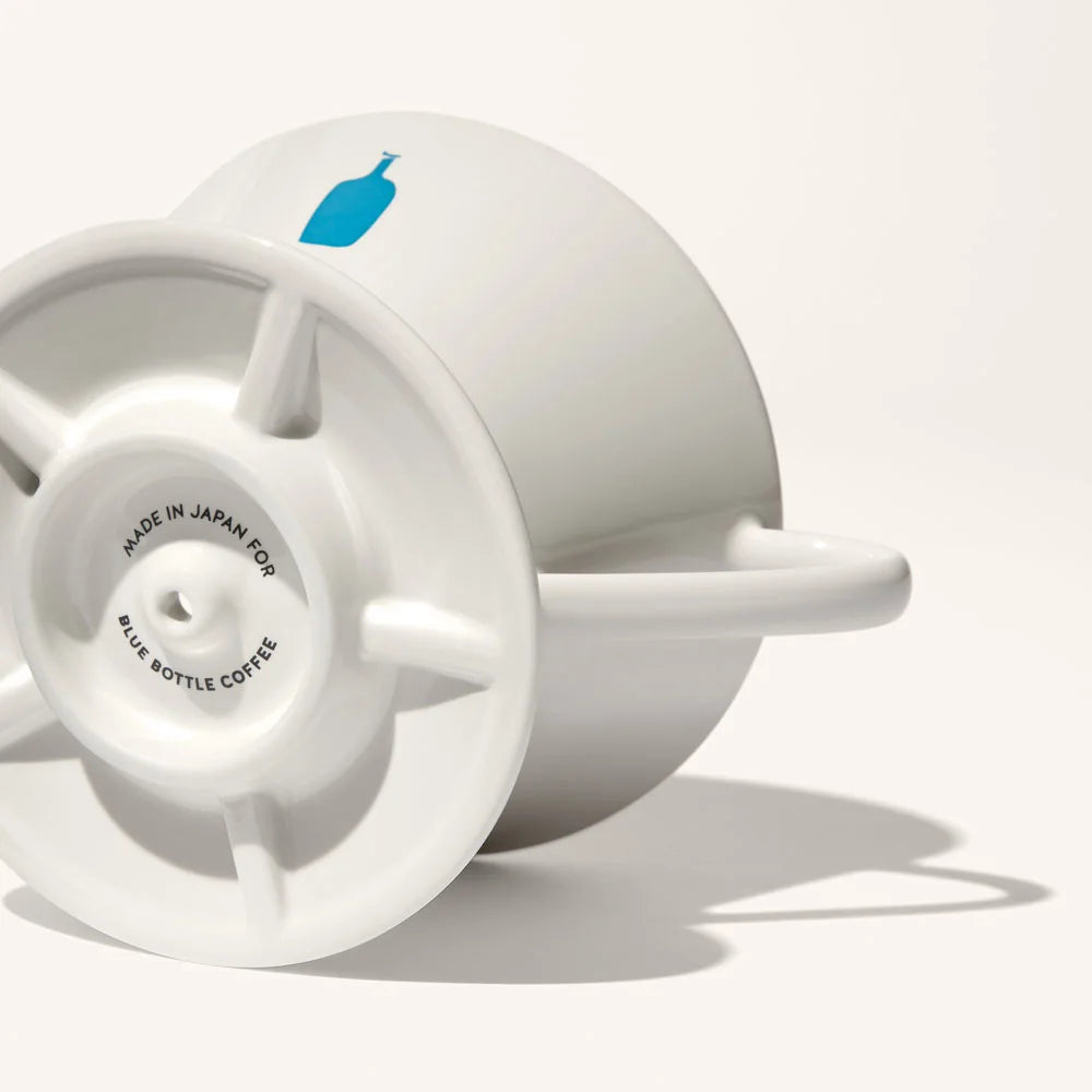 Blue Bottle Dripper with Blue Bottle Coffee Filters